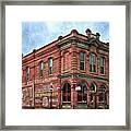 Boomtown Saloon Jacksonville Oregon Usa Framed Print