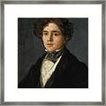 Bordeaux Portrait Of Mariano Goya Framed Print