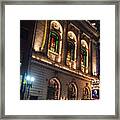 Boston Ma Theater District Tremont Street Framed Print