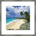 Bottom Bay, Barbados Framed Print
