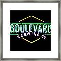 Boulevard Brewing Co Framed Print