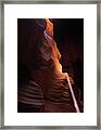 Bouncing Light - Antelope Canyon - Arizona Framed Print