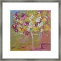 Bouquet Framed Print