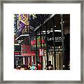 Bourbon Street Framed Print