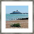 Bournemouth Seaside View Framed Print
