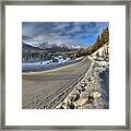 Bow Valley Winter Wonderland Framed Print