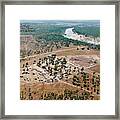 Bowen River Rodeo Australia Framed Print