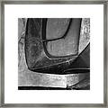 Bowling Green State University Administration Building Metal Relief Detail Framed Print