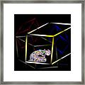 Boxed In Digital Abstract Framed Print