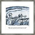 Boy Sure Is Great To Win The War On Coal Framed Print