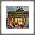 Brandenburg Gate Framed Print