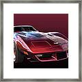 Brandywine Corvette Framed Print