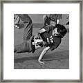 Break Dancer Framed Print