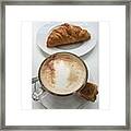 Breakfast And Relaxing - Your Name On Framed Print