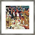 Breakfast At The Hunting Cabin Framed Print