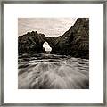 Breaking Framed Print