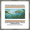 Breakline Hunter Musky Framed Print