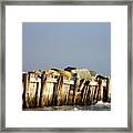 Breakwater On Sullivan's Framed Print