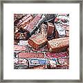 Bricks Framed Print