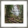 Bridal Waterfalls Framed Print
