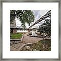 Bridge Cable Framed Print