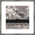 Bridge From Below Framed Print
