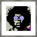 Brilliance Jimi Hendrix Framed Print