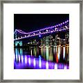 Bris Vegas Framed Print