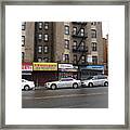 Broadway And Thayer Street In 2104 Framed Print