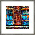 Broken Glass Framed Print