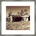 Broken Homestead Framed Print