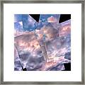 The Broken Sky Shuffled Images Abstract Collection Art Framed Print