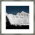 Broken-top Moon Glow Framed Print