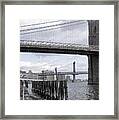 Brooklyn Bridge Ii Framed Print