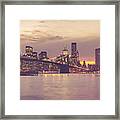 Brooklyn Bridge - New York City Framed Print