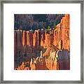 Bryce Canyon Sunrise 2016c Framed Print