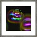 Bubble Magic Framed Print