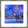 Bud Light Schwinn Bicycle Framed Print