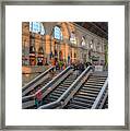 Budapest Train Station 2 Framed Print