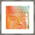 Buddah Glow Framed Print