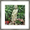 Buddha Garden I Framed Print