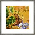 Buddha Sculp Framed Print