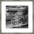 Buddhist Monk Thich Quang Duc, Protest Framed Print