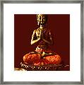 Buddhist Statue Framed Print