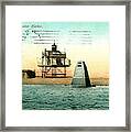 Bug Light-1906 Framed Print