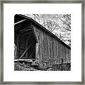 Bunker Hill Covered Bridge Framed Print