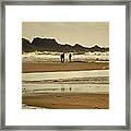 Bunmahon Beach 2  Coppercoast Framed Print