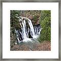 Burney Falls Framed Print