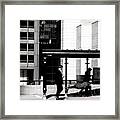 Bus Stop Framed Print