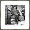 Butch Cassidy And The Sundance Kid - Newman And Redford Framed Print